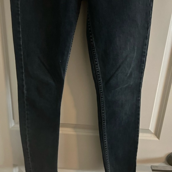 RE/DONE Original High Rise Ankle Crop Stretch Jeans Size 26 - Picture 3 of 7